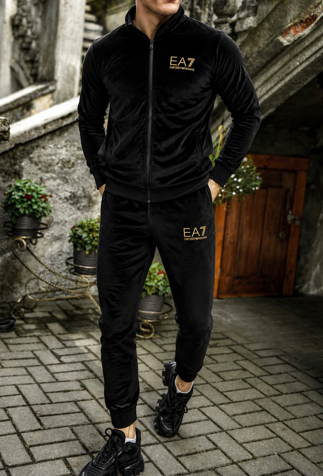 Emporio Armani velūra kostīms
